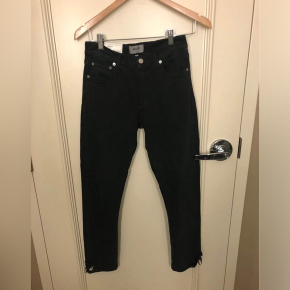 New with tag Agolde Toni demin jeans mid rise straight 26 - Picture 4 of 8